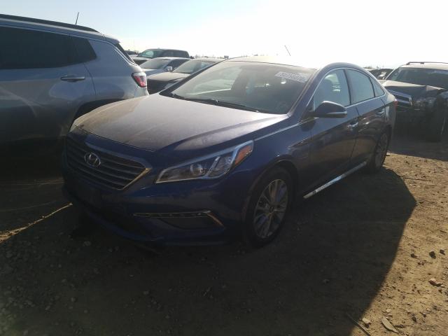 Photo 1 VIN: 5NPE34AF5FH103420 - HYUNDAI SONATA 