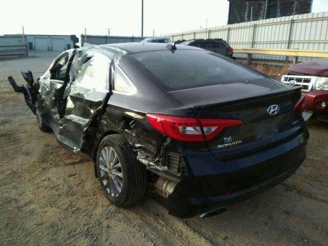 Photo 2 VIN: 5NPE34AF5FH128592 - HYUNDAI SONATA SPO 