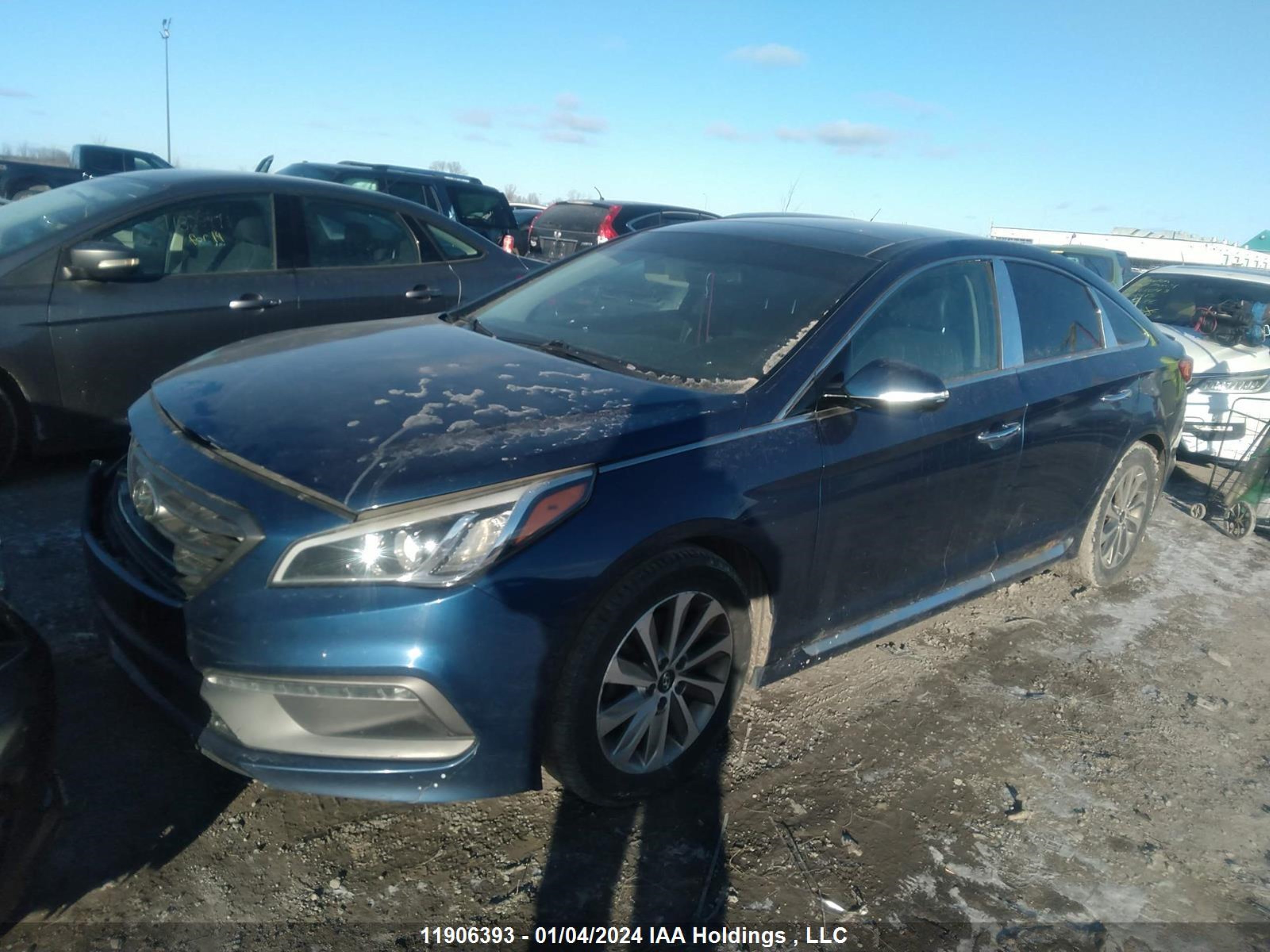 Photo 1 VIN: 5NPE34AF5FH128706 - HYUNDAI SONATA 