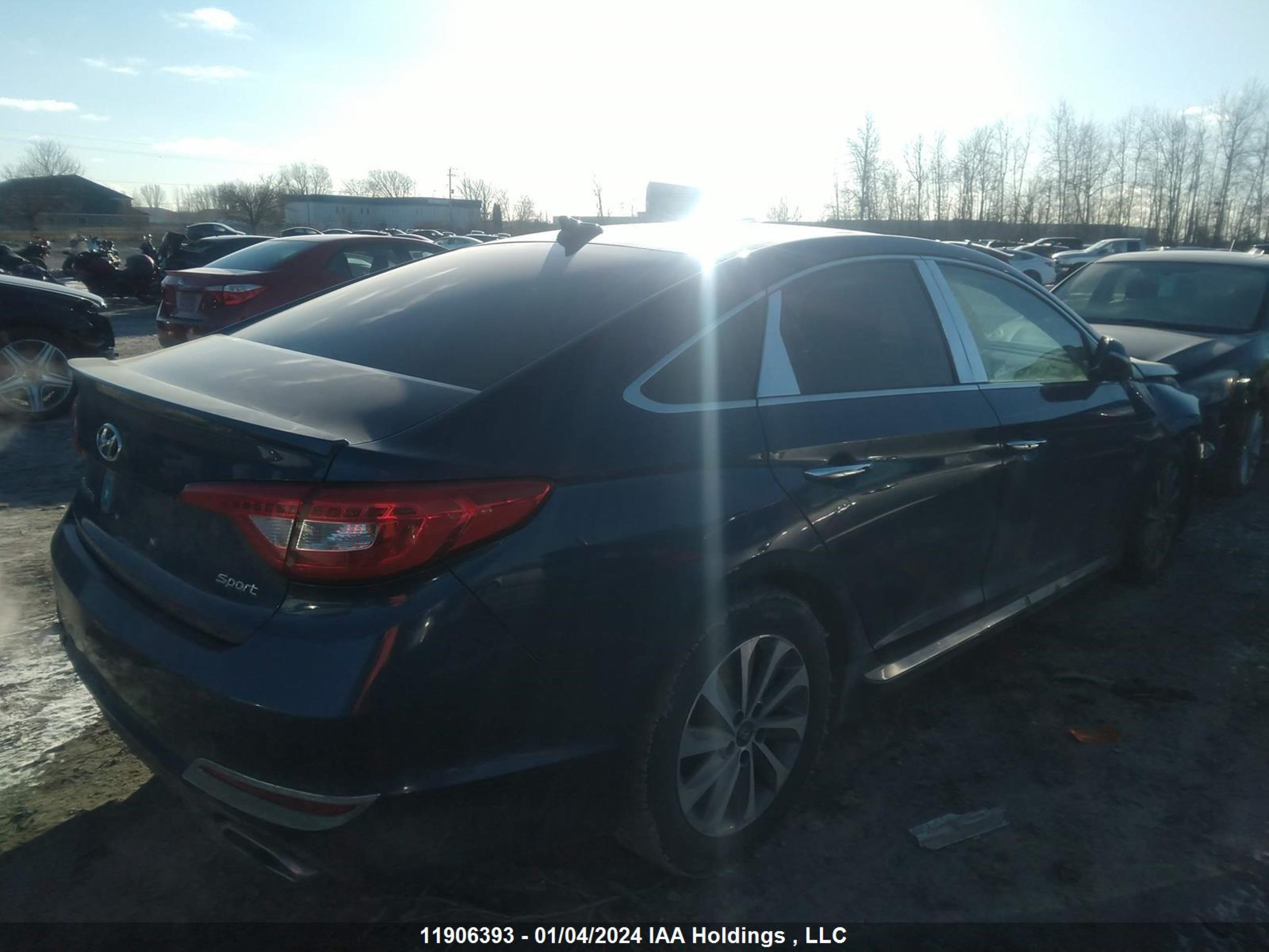 Photo 3 VIN: 5NPE34AF5FH128706 - HYUNDAI SONATA 