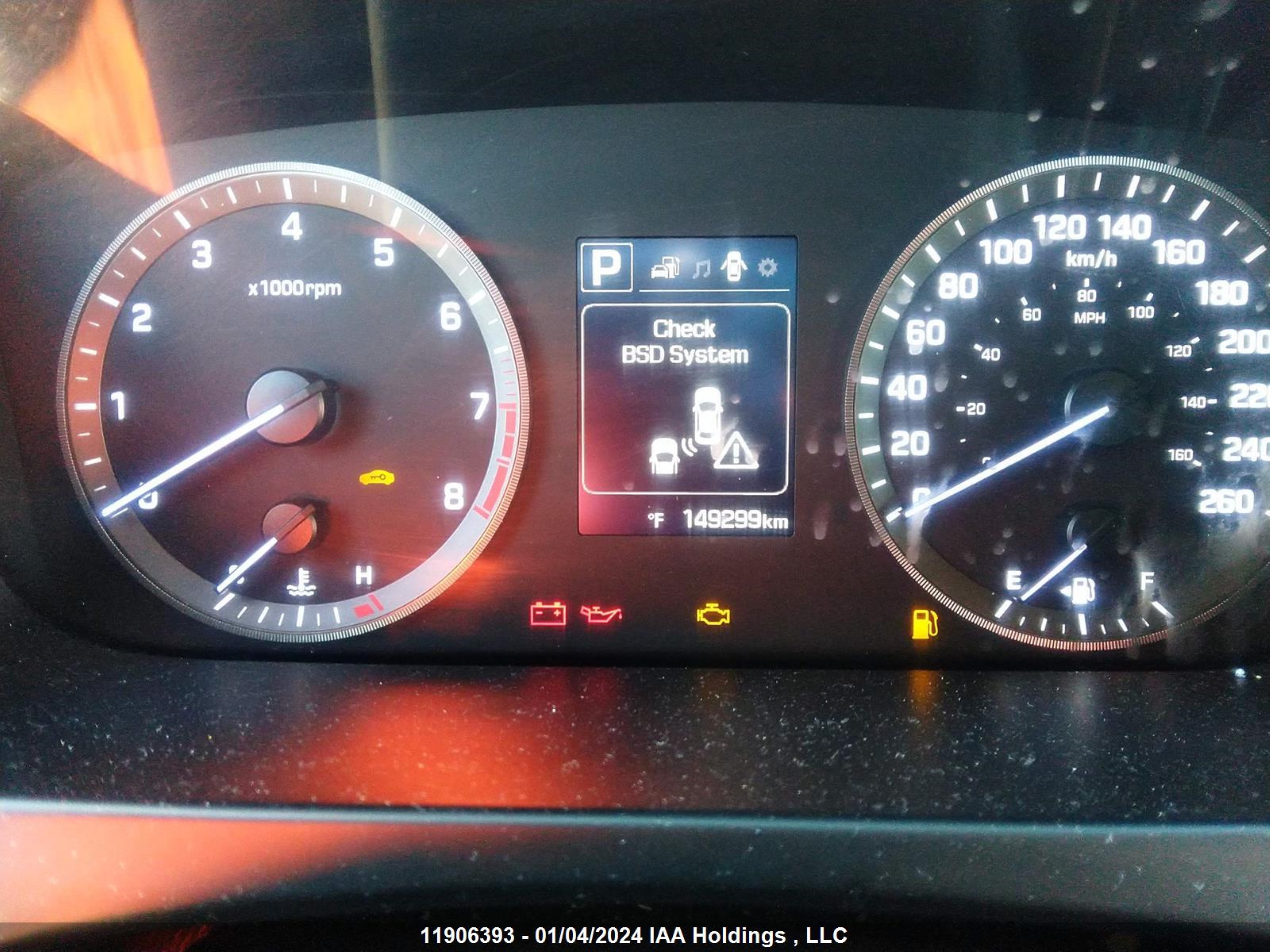 Photo 6 VIN: 5NPE34AF5FH128706 - HYUNDAI SONATA 