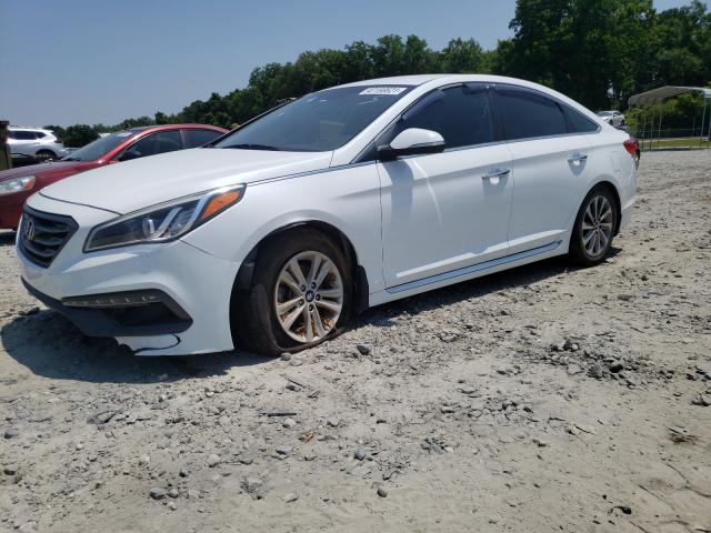 Photo 1 VIN: 5NPE34AF5FH129144 - HYUNDAI SONATA SPO 