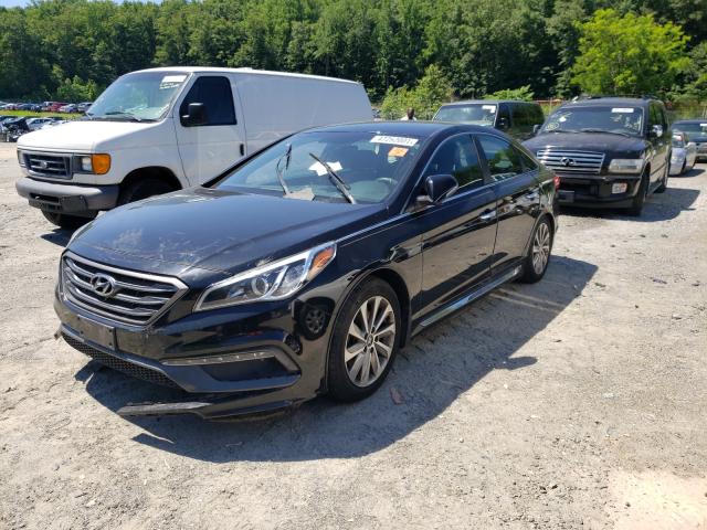 Photo 1 VIN: 5NPE34AF5FH136322 - HYUNDAI SONATA SPO 