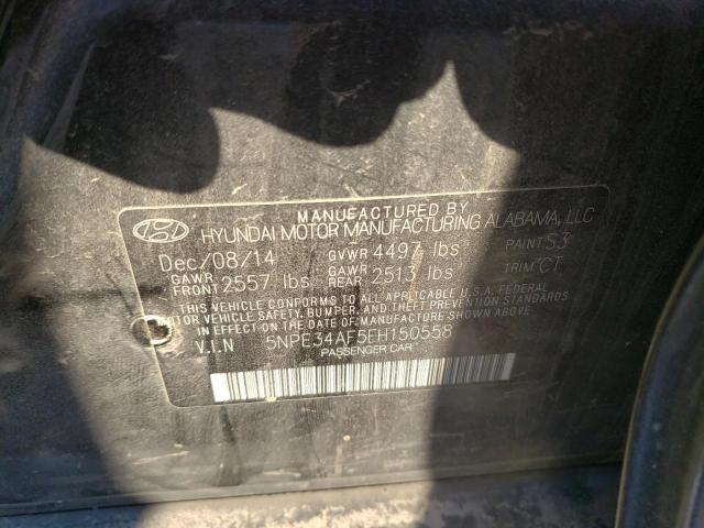 Photo 9 VIN: 5NPE34AF5FH150558 - HYUNDAI SONATA SPO 