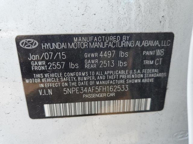 Photo 11 VIN: 5NPE34AF5FH162533 - HYUNDAI SONATA 