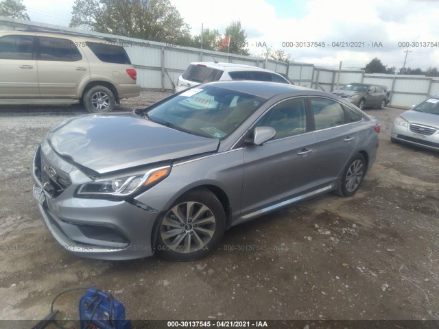 Photo 1 VIN: 5NPE34AF5FH212668 - HYUNDAI SONATA 