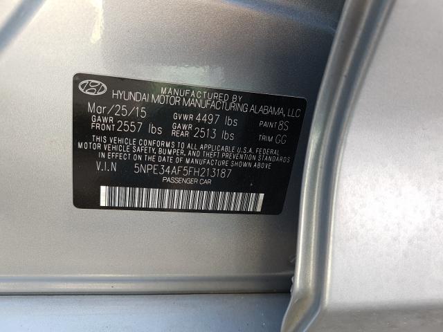 Photo 9 VIN: 5NPE34AF5FH213187 - HYUNDAI SONATA 