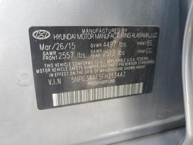 Photo 11 VIN: 5NPE34AF5FH213447 - HYUNDAI SONATA SPO 