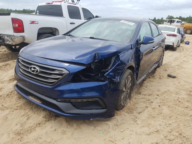 Photo 1 VIN: 5NPE34AF5FH225002 - HYUNDAI SONATA SPO 