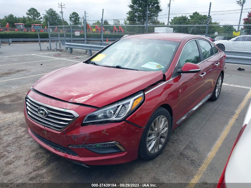 Photo 1 VIN: 5NPE34AF5FH238722 - HYUNDAI SONATA 