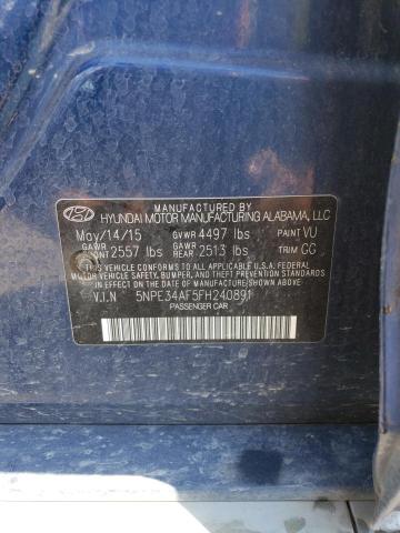 Photo 11 VIN: 5NPE34AF5FH240891 - HYUNDAI SONATA SPO 