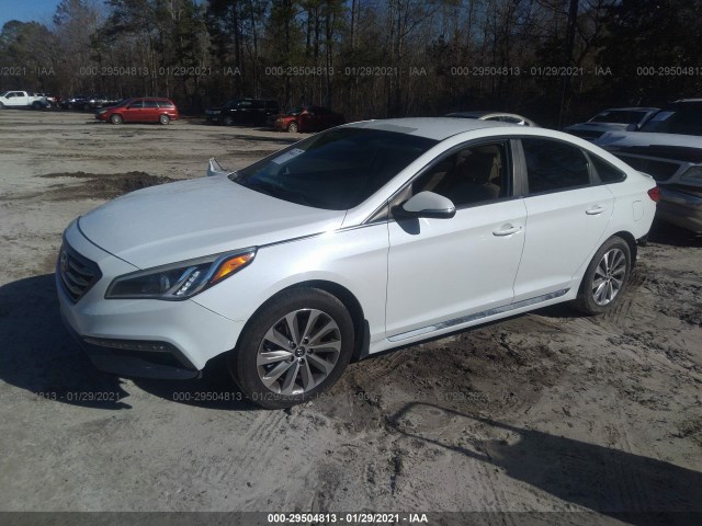 Photo 1 VIN: 5NPE34AF5FH257318 - HYUNDAI SONATA 