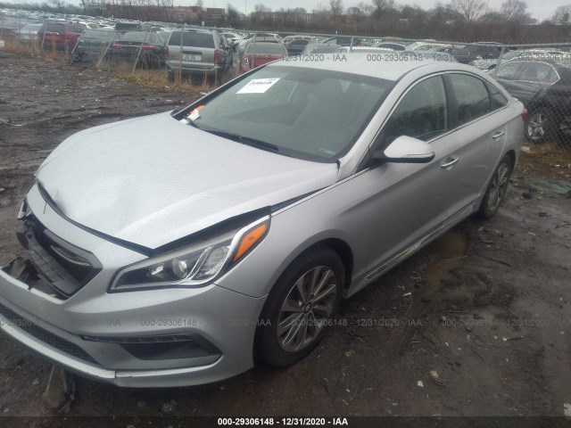 Photo 1 VIN: 5NPE34AF5FH258551 - HYUNDAI SONATA 