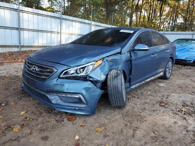 Photo 1 VIN: 5NPE34AF5GH267073 - HYUNDAI SONATA SPO 