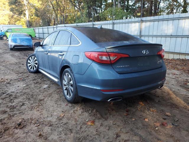 Photo 2 VIN: 5NPE34AF5GH267073 - HYUNDAI SONATA SPO 