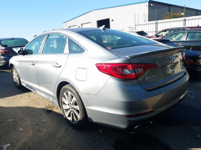 Photo 2 VIN: 5NPE34AF5GH278235 - HYUNDAI SONATA SPO 