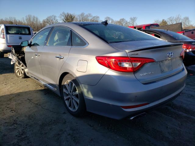 Photo 2 VIN: 5NPE34AF5GH281703 - HYUNDAI SONATA SPO 