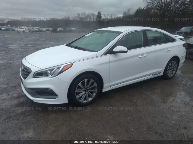 Photo 1 VIN: 5NPE34AF5GH282852 - HYUNDAI SONATA 