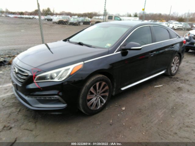 Photo 1 VIN: 5NPE34AF5GH295536 - HYUNDAI SONATA 