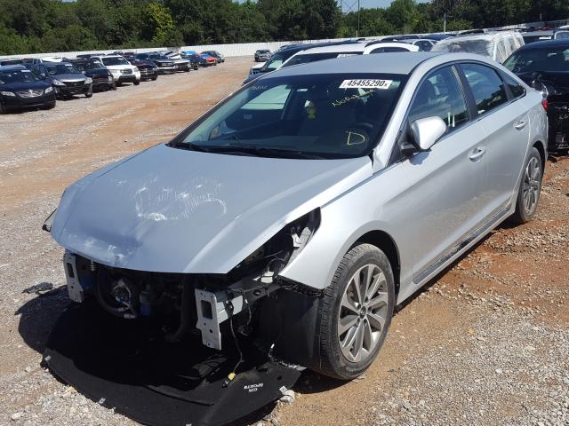 Photo 1 VIN: 5NPE34AF5GH296802 - HYUNDAI SONATA SPO 