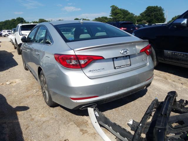 Photo 2 VIN: 5NPE34AF5GH296802 - HYUNDAI SONATA SPO 