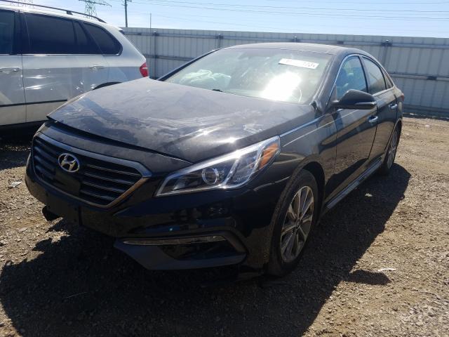 Photo 1 VIN: 5NPE34AF5GH300010 - HYUNDAI SONATA SPO 