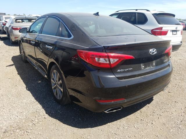 Photo 2 VIN: 5NPE34AF5GH300010 - HYUNDAI SONATA SPO 