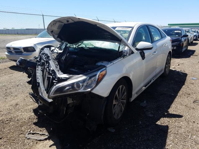 Photo 1 VIN: 5NPE34AF5GH300069 - HYUNDAI SONATA SPO 