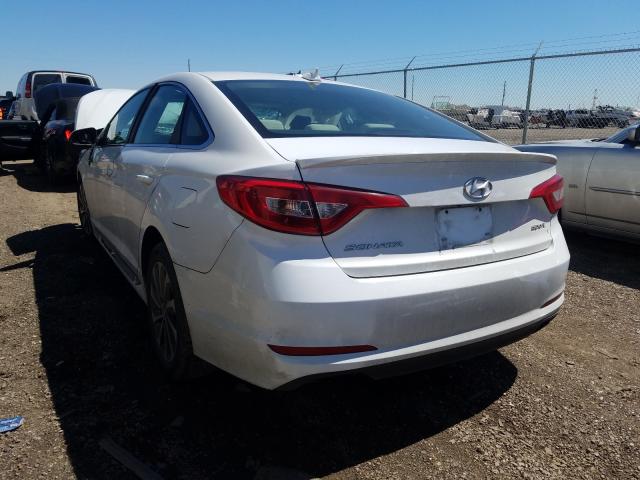 Photo 2 VIN: 5NPE34AF5GH300069 - HYUNDAI SONATA SPO 