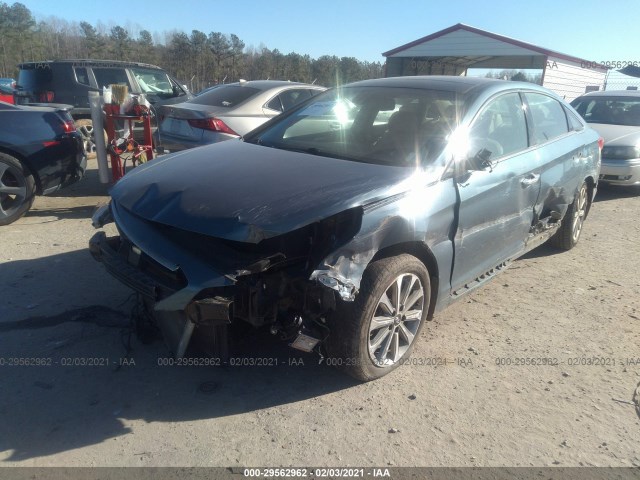 Photo 1 VIN: 5NPE34AF5GH300265 - HYUNDAI SONATA 