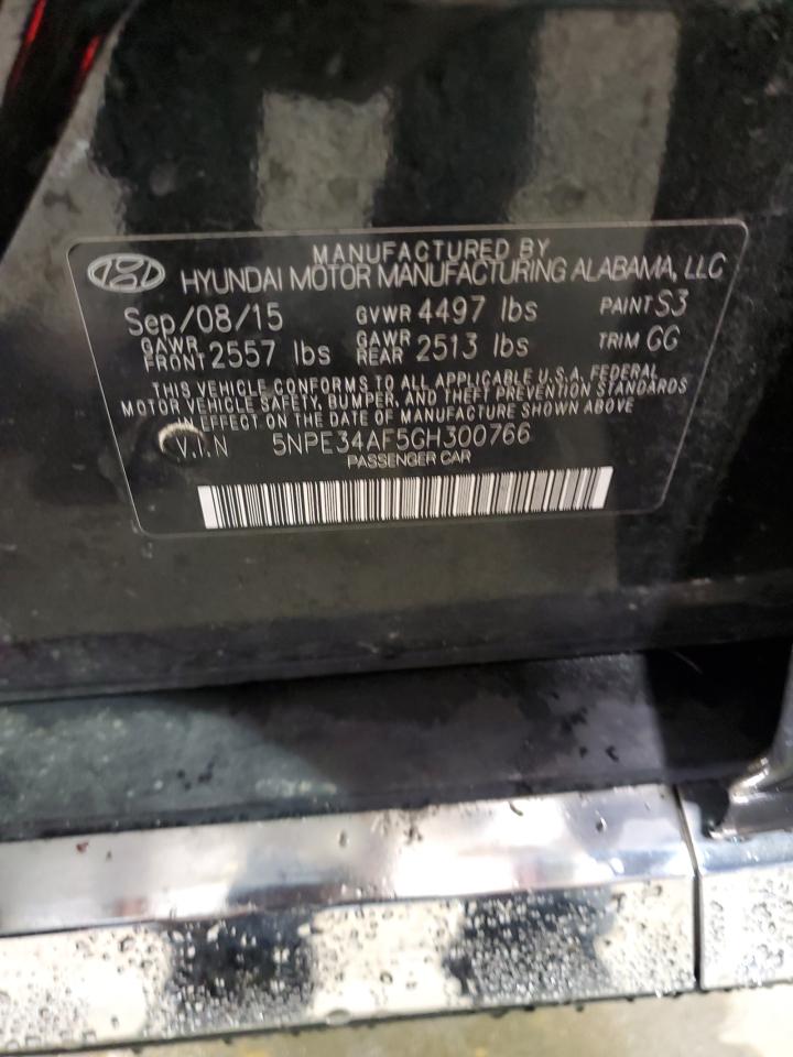 Photo 11 VIN: 5NPE34AF5GH300766 - HYUNDAI SONATA 