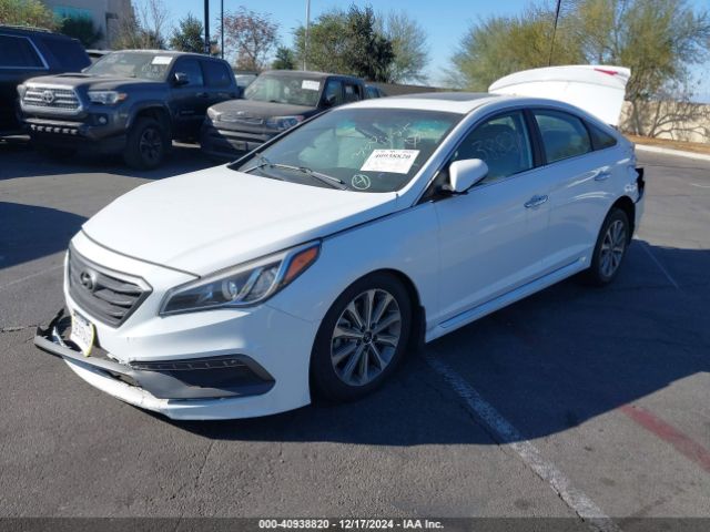 Photo 1 VIN: 5NPE34AF5GH302985 - HYUNDAI SONATA 