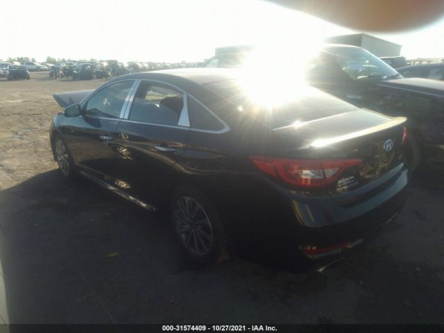 Photo 2 VIN: 5NPE34AF5GH306695 - HYUNDAI SONATA 