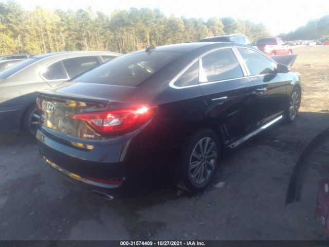 Photo 3 VIN: 5NPE34AF5GH306695 - HYUNDAI SONATA 