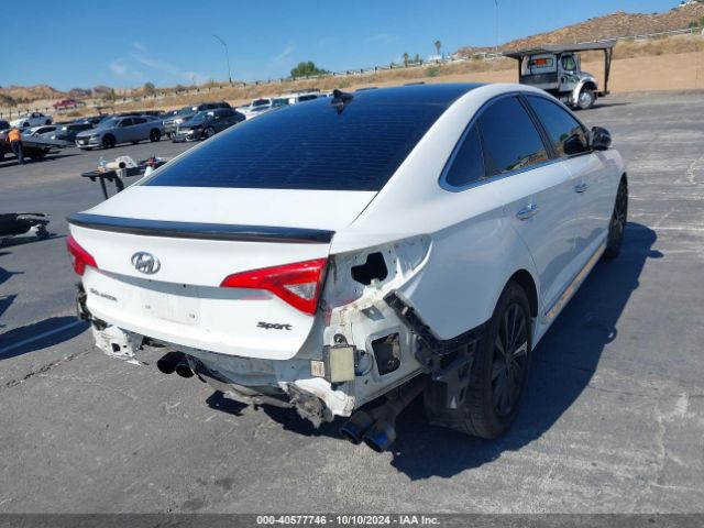 Photo 3 VIN: 5NPE34AF5GH308446 - HYUNDAI SONATA 