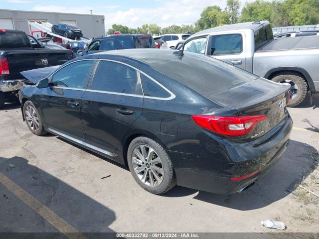 Photo 2 VIN: 5NPE34AF5GH315137 - HYUNDAI SONATA 