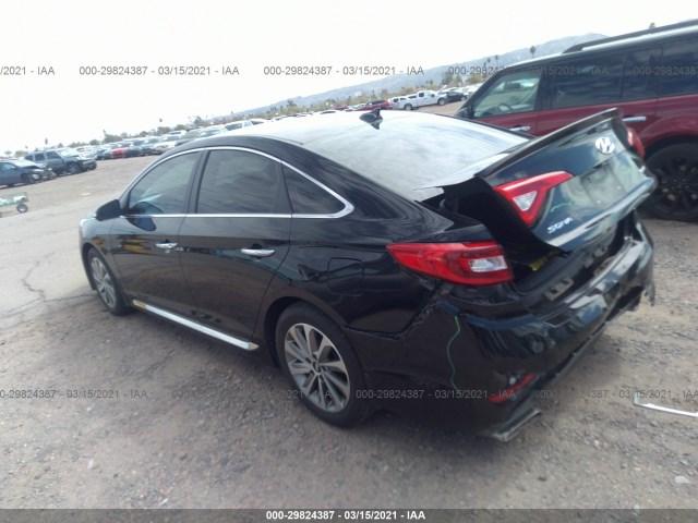 Photo 2 VIN: 5NPE34AF5GH316580 - HYUNDAI SONATA 