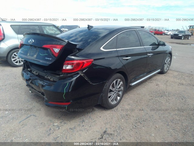 Photo 3 VIN: 5NPE34AF5GH316580 - HYUNDAI SONATA 