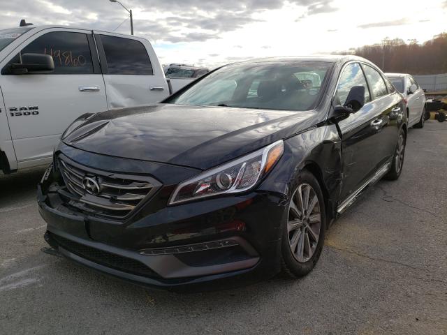 Photo 1 VIN: 5NPE34AF5GH323237 - HYUNDAI SONATA 