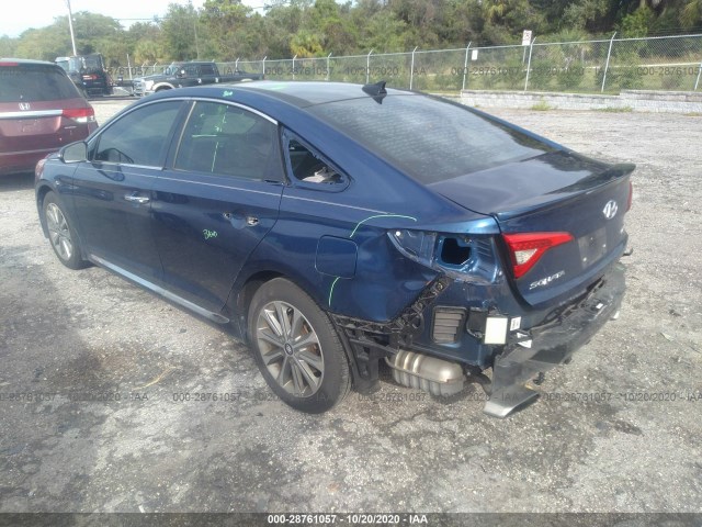 Photo 2 VIN: 5NPE34AF5GH326221 - HYUNDAI SONATA 