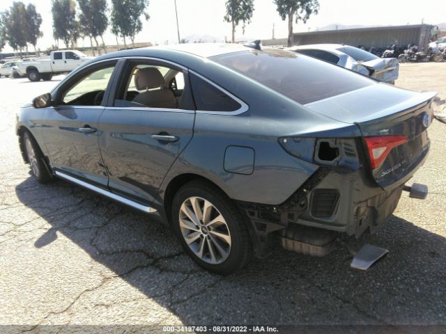 Photo 2 VIN: 5NPE34AF5GH330768 - HYUNDAI SONATA 