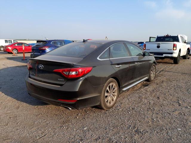 Photo 3 VIN: 5NPE34AF5GH338918 - HYUNDAI SONATA SPO 