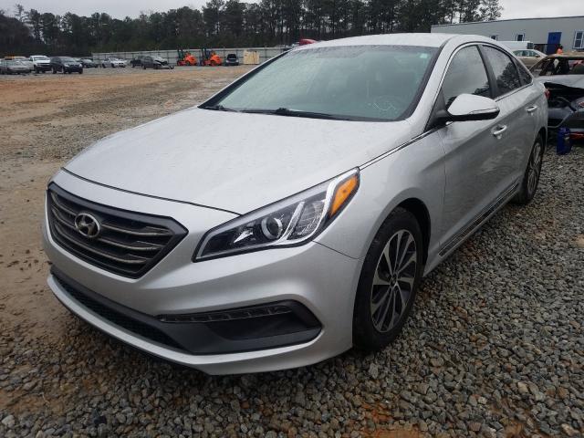 Photo 1 VIN: 5NPE34AF5GH346470 - HYUNDAI SONATA SPO 