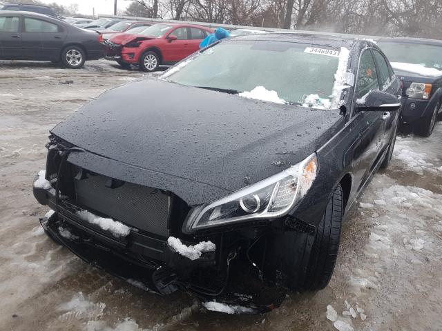 Photo 1 VIN: 5NPE34AF5GH347599 - HYUNDAI SONATA SPO 