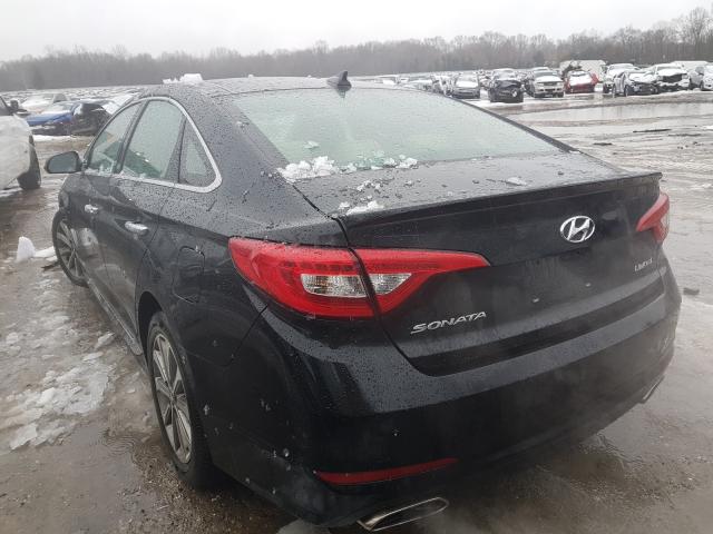 Photo 2 VIN: 5NPE34AF5GH347599 - HYUNDAI SONATA SPO 