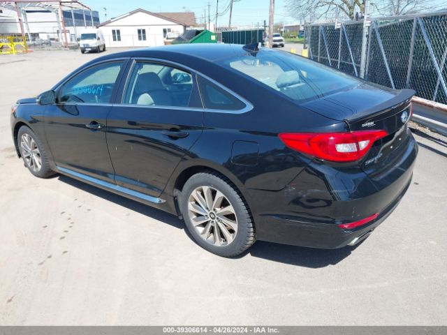 Photo 2 VIN: 5NPE34AF5GH350177 - HYUNDAI SONATA 