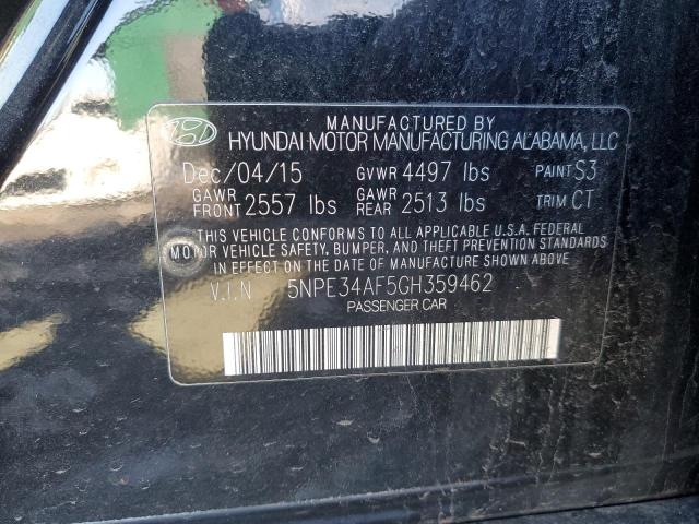 Photo 11 VIN: 5NPE34AF5GH359462 - HYUNDAI SONATA SPO 