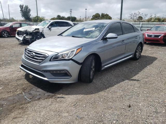 Photo 1 VIN: 5NPE34AF5GH367383 - HYUNDAI SONATA SPO 