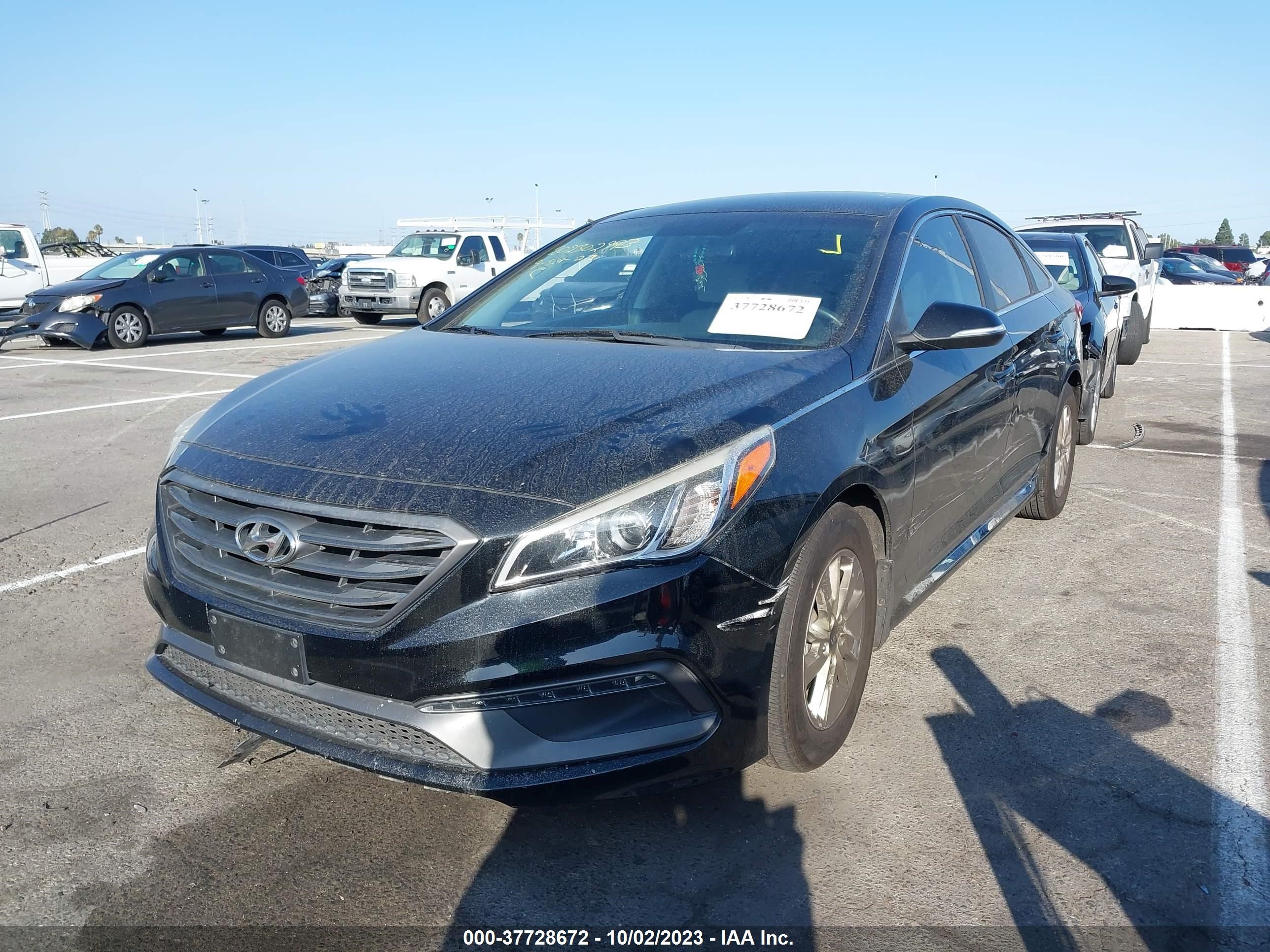 Photo 1 VIN: 5NPE34AF5GH367481 - HYUNDAI SONATA 