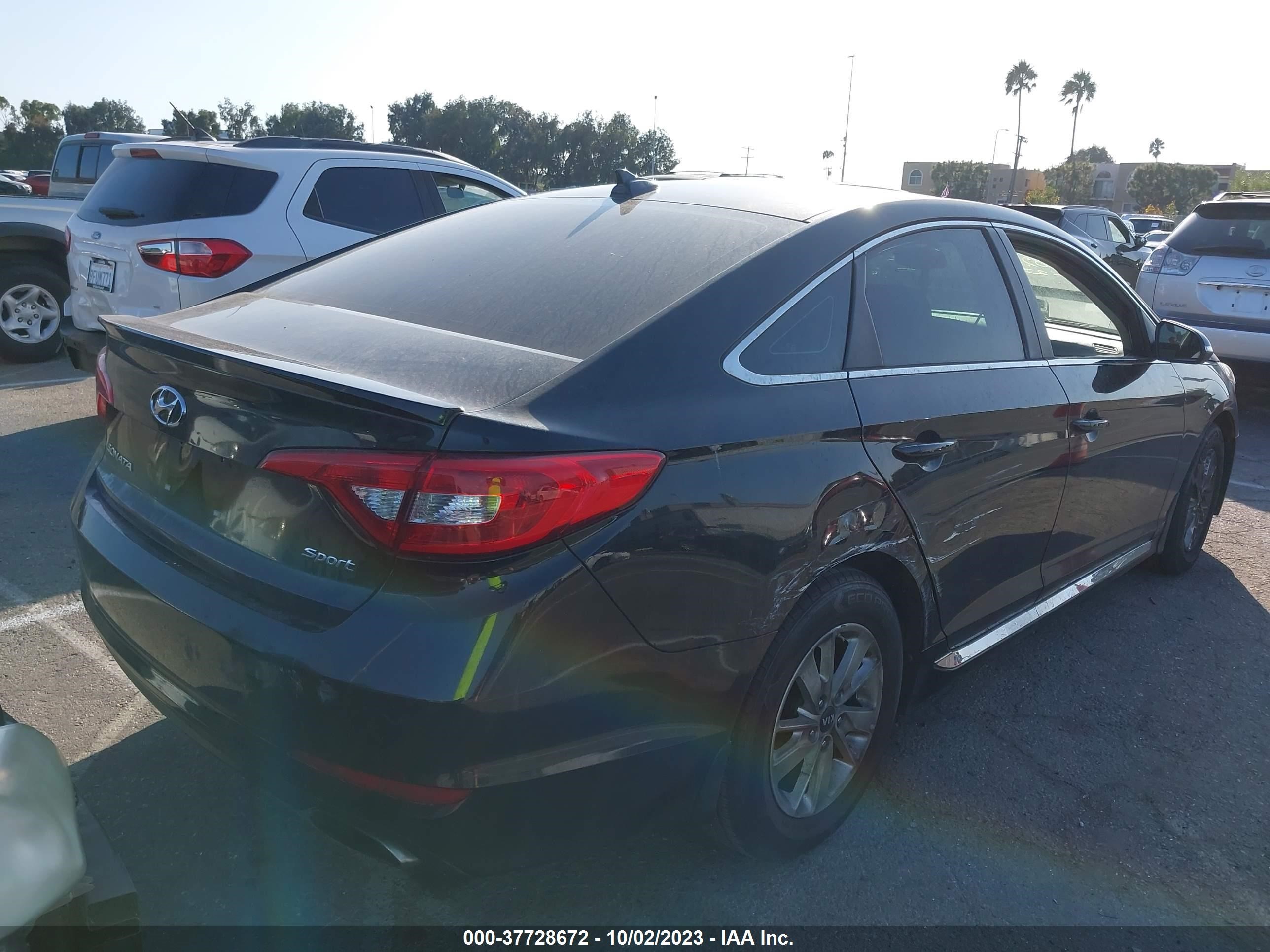 Photo 3 VIN: 5NPE34AF5GH367481 - HYUNDAI SONATA 